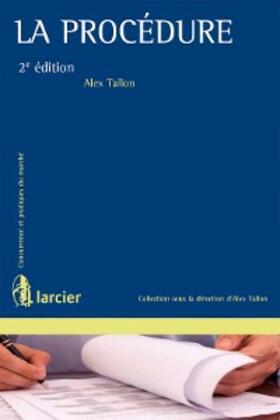 Tallon |  La Procédure | eBook | Sack Fachmedien