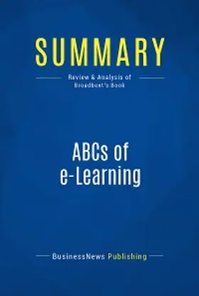  Summary: ABCs of e-Learning | eBook | Sack Fachmedien