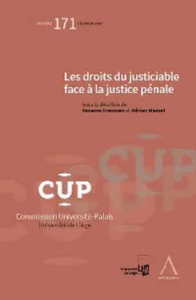 Franssen / Masset |  Les droits du justiciable face à la justice pénale | eBook | Sack Fachmedien