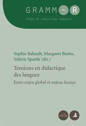 Babault / Bento / Spaëth |  Tensions en didactique des langues | eBook | Sack Fachmedien