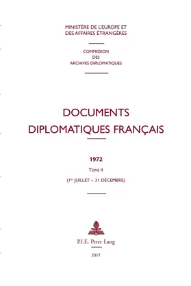 Ministère des Affaires étrangères |  Documents diplomatiques français | eBook | Sack Fachmedien