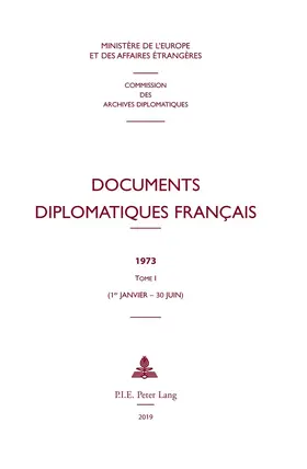 Ministère des Affaires étrangères |  Documents Diplomatiques Francais | Buch |  Sack Fachmedien