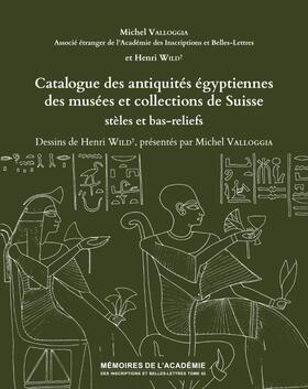 Wild / Valloggia | Catalogue des antiquités égyptiennes des musées et collections de Suisse | Buch | 978-2-87754-702-4 | sack.de