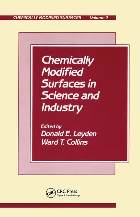 Leyden / Collins |  Chemically Modified Surfaces S | Buch |  Sack Fachmedien