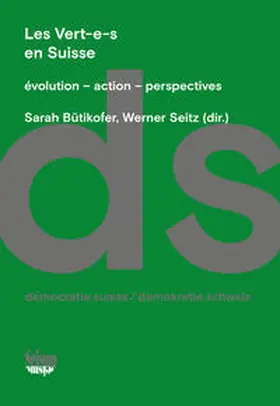 Bütikofer / Seitz / Dolezal |  Les Vert-e-s en Suisse | Buch |  Sack Fachmedien