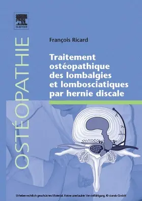 Ricard |  Traitement ostéopathique des lombalgies et lombosciatiques par hernie discale | eBook | Sack Fachmedien