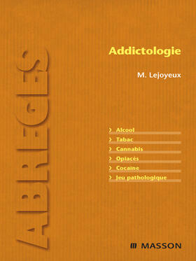 Lejoyeux |  Addictologie | eBook | Sack Fachmedien