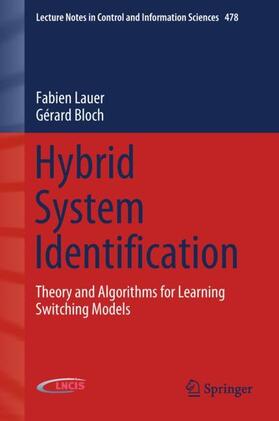 Bloch / Lauer |  Hybrid System Identification | Buch |  Sack Fachmedien