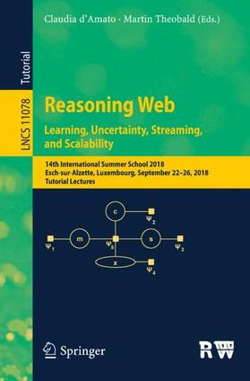Theobald / d’Amato |  Reasoning Web. Learning, Uncertainty, Streaming, and Scalability | Buch |  Sack Fachmedien
