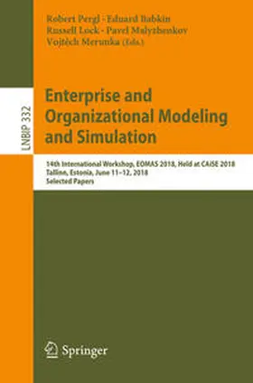 Pergl / Babkin / Lock |  Enterprise and Organizational Modeling and Simulation | eBook | Sack Fachmedien