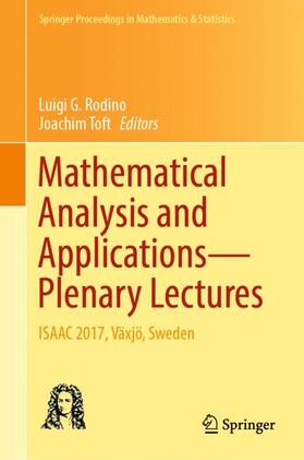Toft / Rodino |  Mathematical Analysis and Applications¿Plenary Lectures | Buch |  Sack Fachmedien