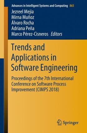 Mejia / Muñoz / Pérez-Cisneros |  Trends and Applications in Software Engineering | Buch |  Sack Fachmedien