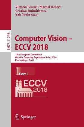 Ferrari / Weiss / Hebert |  Computer Vision ¿ ECCV 2018 | Buch |  Sack Fachmedien