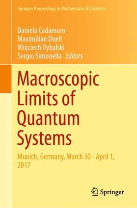 Cadamuro / Simonella / Duell |  Macroscopic Limits of Quantum Systems | Buch |  Sack Fachmedien