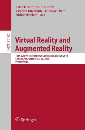 Bourdot / Cobb / Stricker |  Virtual Reality and Augmented Reality | Buch |  Sack Fachmedien