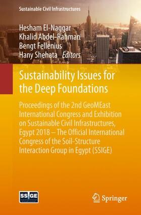 El-Naggar / Shehata / Abdel-Rahman |  Sustainability Issues for the Deep Foundations | Buch |  Sack Fachmedien