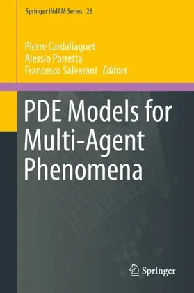 Cardaliaguet / Salvarani / Porretta |  PDE Models for Multi-Agent Phenomena | Buch |  Sack Fachmedien