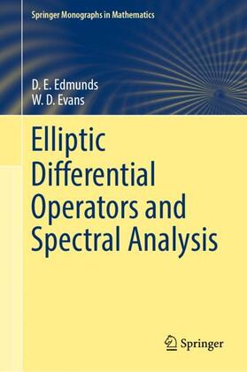 Evans / Edmunds |  Elliptic Differential Operators and Spectral Analysis | Buch |  Sack Fachmedien