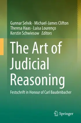 Selvik / Clifton / Schwiesow |  The Art of Judicial Reasoning | Buch |  Sack Fachmedien