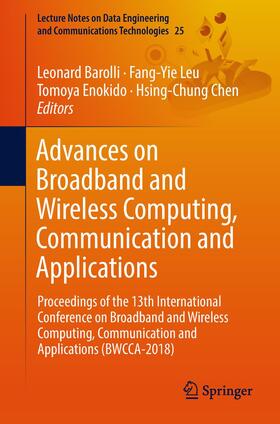 Barolli / Chen / Leu |  Advances on Broadband and Wireless Computing, Communication and Applications | Buch |  Sack Fachmedien