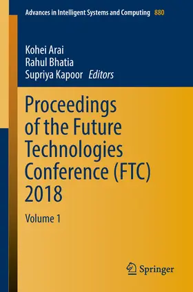 Arai / Bhatia / Kapoor | Proceedings of the Future Technologies Conference (FTC) 2018 | E-Book | sack.de