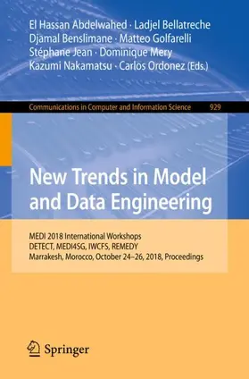 Abdelwahed / Bellatreche / Benslimane |  New Trends in Model and Data Engineering | Buch |  Sack Fachmedien