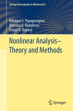 Papageorgiou / Repovš / Radulescu |  Nonlinear Analysis - Theory and Methods | Buch |  Sack Fachmedien