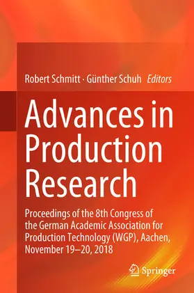 Schmitt / Schuh |  Advances in Production Research | eBook | Sack Fachmedien