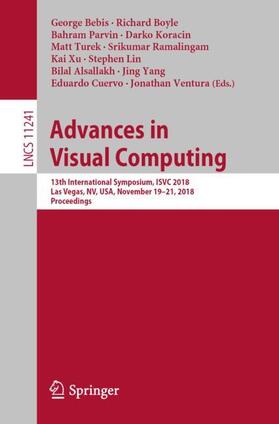 Bebis / Yang / Boyle |  Advances in Visual Computing | Buch |  Sack Fachmedien