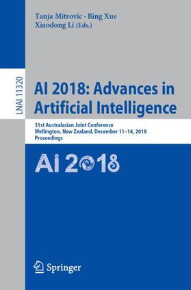 Mitrovic / Li / Xue |  AI 2018: Advances in Artificial Intelligence | Buch |  Sack Fachmedien