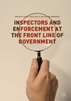 Raaphorst / Van de Walle |  Inspectors and Enforcement at the Front Line of Government | Buch |  Sack Fachmedien