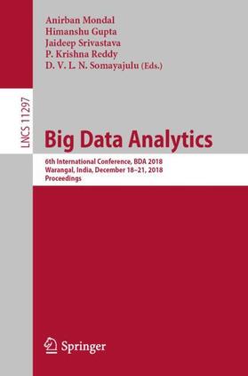 Mondal / Gupta / Somayajulu |  Big Data Analytics | Buch |  Sack Fachmedien