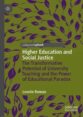 Rowan |  Higher Education and Social Justice | eBook | Sack Fachmedien