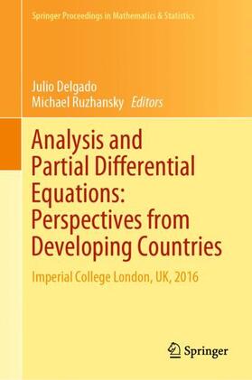 Ruzhansky / Delgado |  Analysis and Partial Differential Equations: Perspectives from Developing Countries | Buch |  Sack Fachmedien