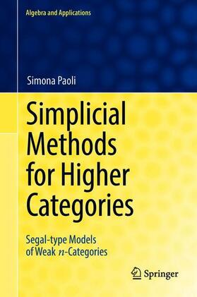 Paoli |  Simplicial Methods for Higher Categories | Buch |  Sack Fachmedien
