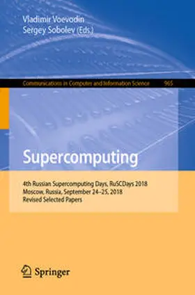 Voevodin / Sobolev |  Supercomputing | eBook | Sack Fachmedien