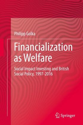 Golka |  Financialization as Welfare | Buch |  Sack Fachmedien