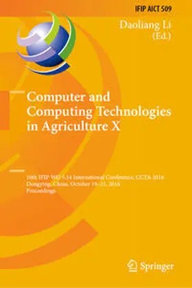 Li |  Computer and Computing Technologies in Agriculture X | eBook | Sack Fachmedien