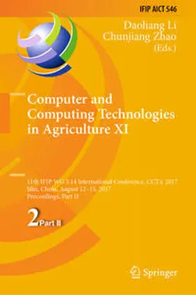 Li / Zhao |  Computer and Computing Technologies in Agriculture XI | eBook | Sack Fachmedien