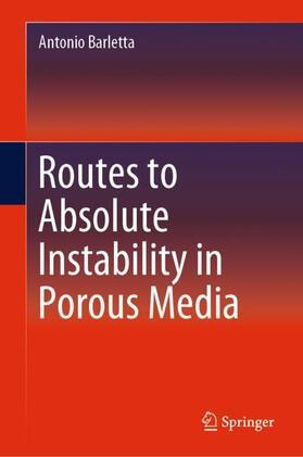 Barletta |  Routes to Absolute Instability in Porous Media | Buch |  Sack Fachmedien