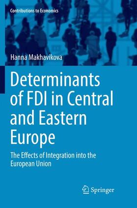 Makhavikova |  Determinants of FDI in Central and Eastern Europe | Buch |  Sack Fachmedien