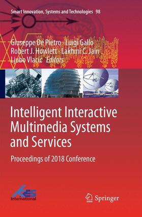 De Pietro / Gallo / Vlacic |  Intelligent Interactive Multimedia Systems and Services | Buch |  Sack Fachmedien