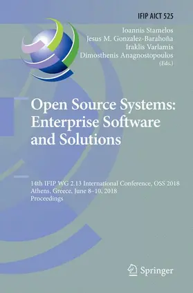 Stamelos / Anagnostopoulos / Gonzalez-Barahoña |  Open Source Systems: Enterprise Software and Solutions | Buch |  Sack Fachmedien