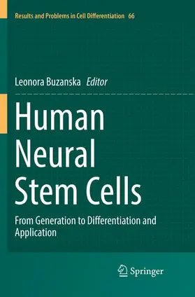 Buzanska |  Human Neural Stem Cells | Buch |  Sack Fachmedien