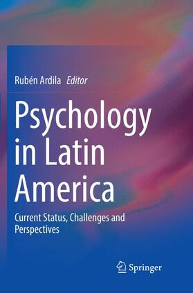 Ardila |  Psychology in Latin America | Buch |  Sack Fachmedien