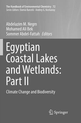 Negm / Abdel-Fattah / Bek |  Egyptian Coastal Lakes and Wetlands: Part II | Buch |  Sack Fachmedien