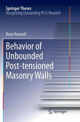 Hassanli |  Behavior of Unbounded Post- tensioned Masonry Walls | Buch |  Sack Fachmedien