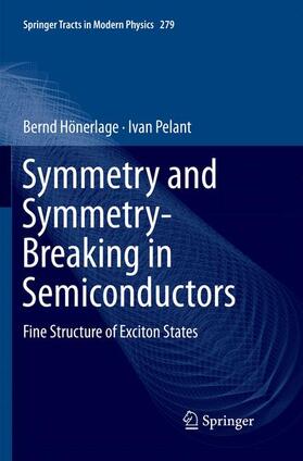 Pelant / Hönerlage |  Symmetry and Symmetry-Breaking in Semiconductors | Buch |  Sack Fachmedien