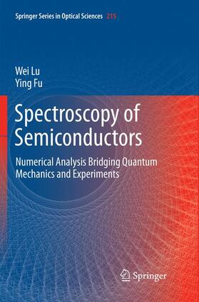 Fu / Lu |  Spectroscopy of Semiconductors | Buch |  Sack Fachmedien