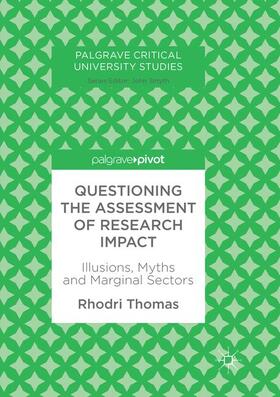 Thomas |  Questioning the Assessment of Research Impact | Buch |  Sack Fachmedien